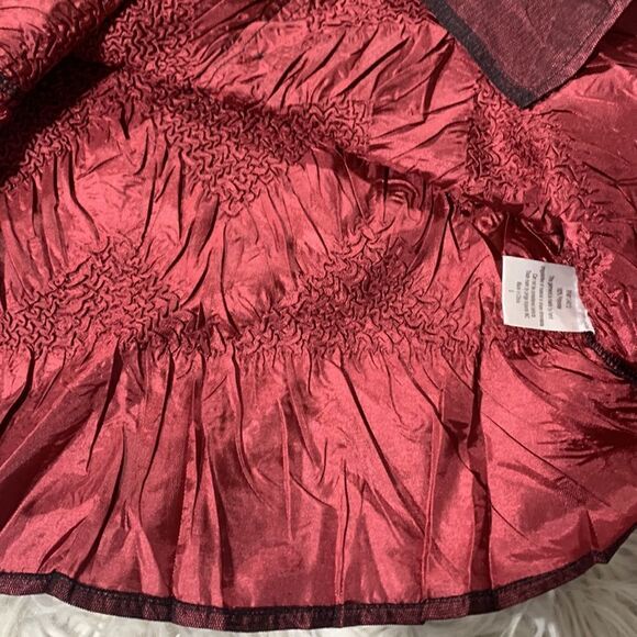 🟢3 for $20 PLEATS Collections button front top long sleeve peplum style sz S - Picture 6 of 12